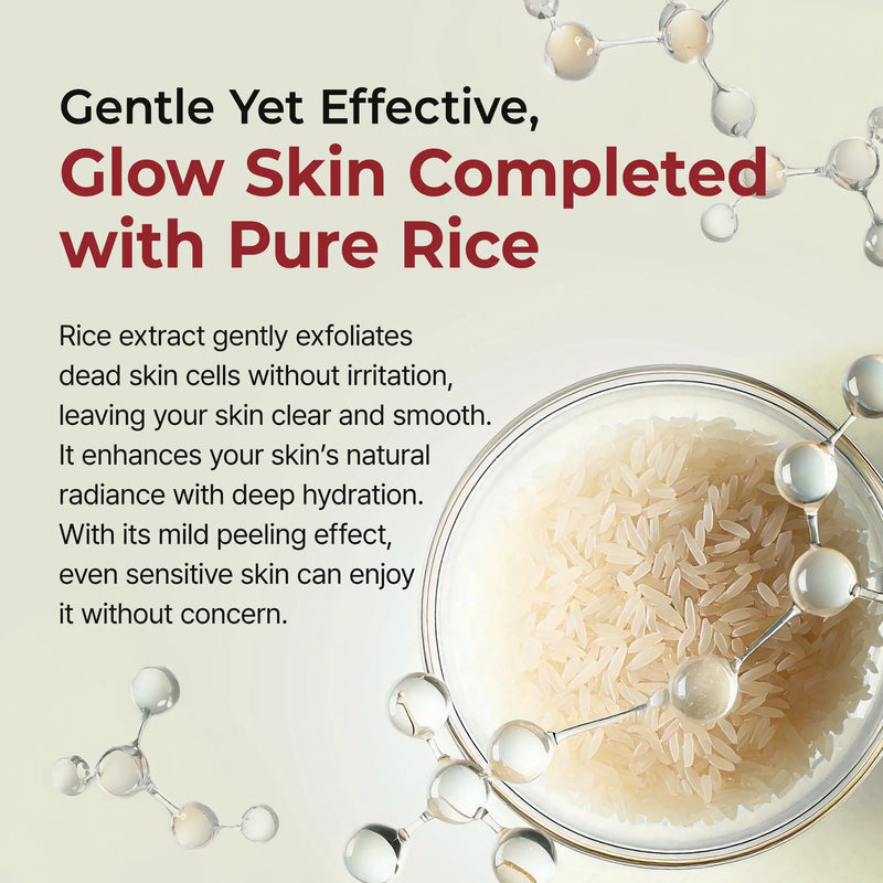 Dr. Melaxin Rice Peel Shot Ampoule Scrub For Dead Skin Cells, Blackheads Remover